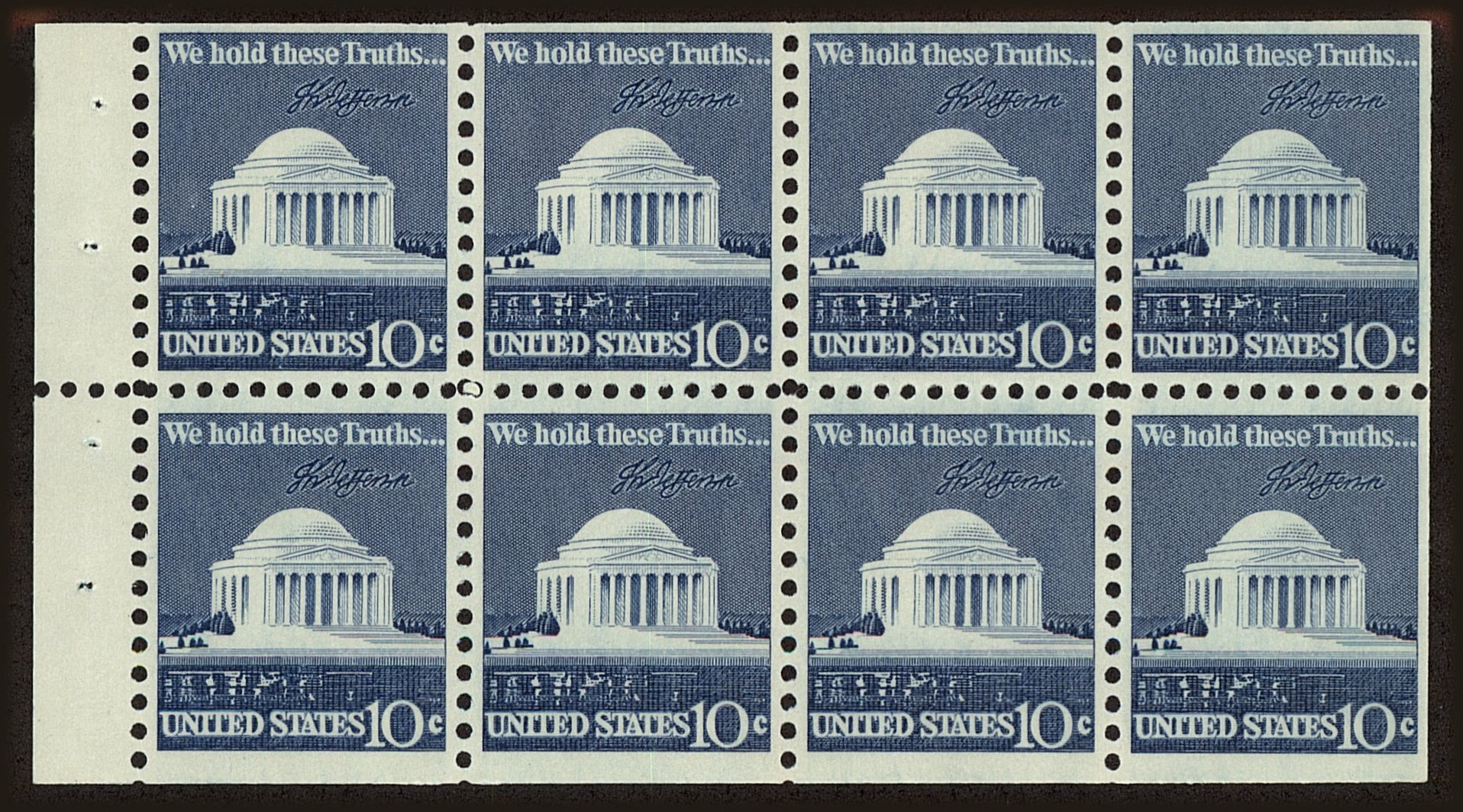 Front view of United States 1510c collectors stamp