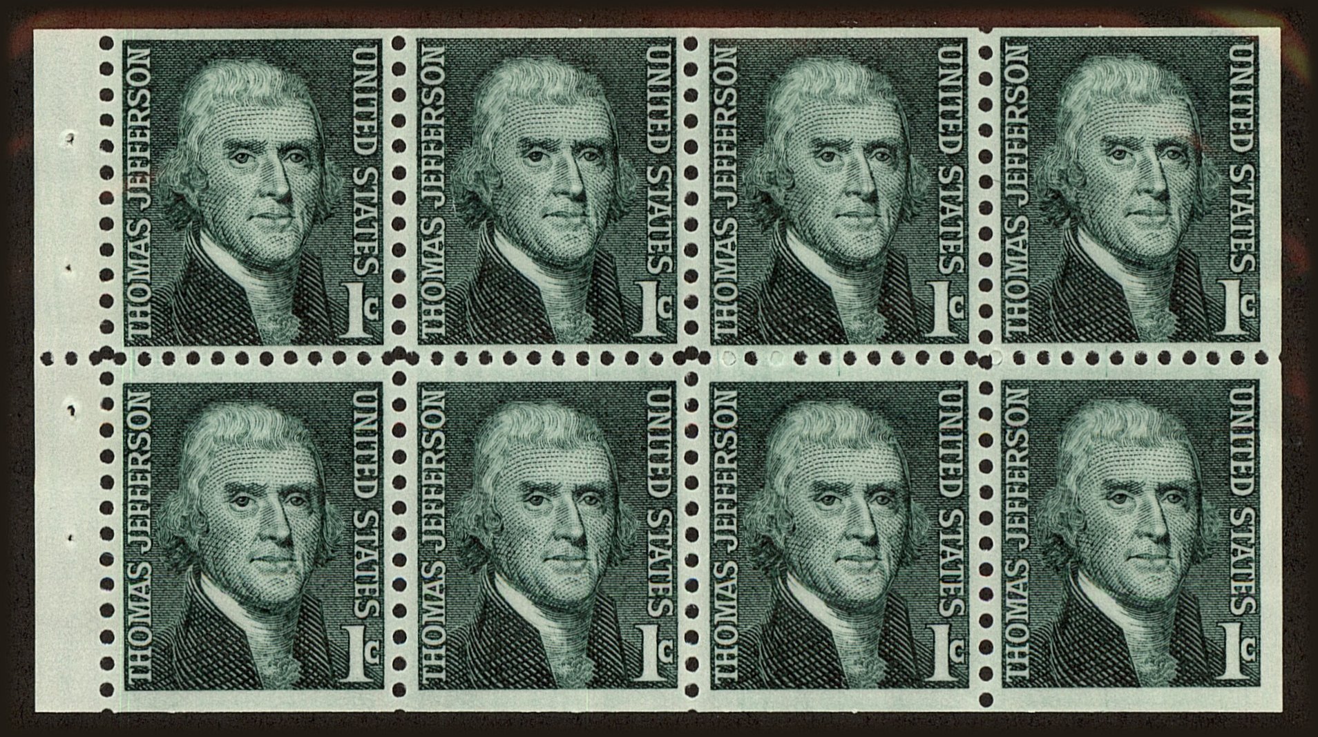 Front view of United States 1278a collectors stamp