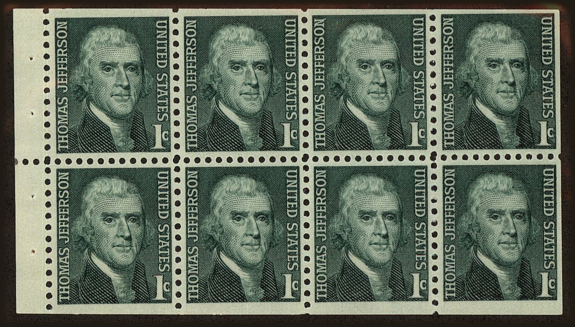 Front view of United States 1278a collectors stamp