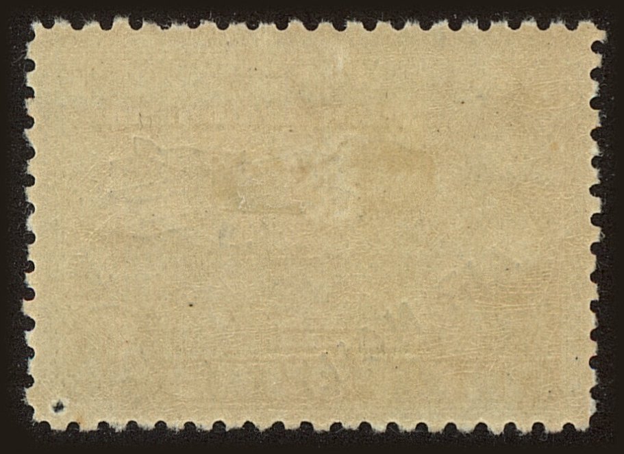 Back view of New Guinea CScott #13 stamp