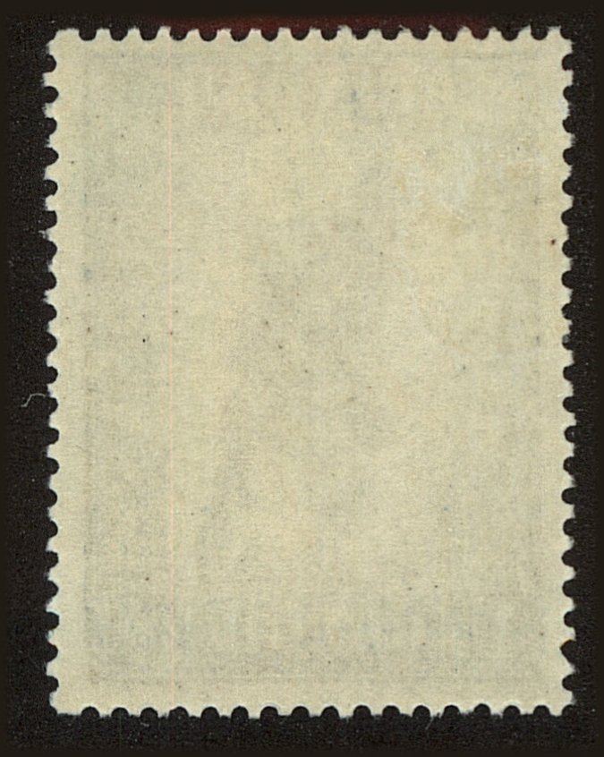Back view of Belgium BScott #124 stamp