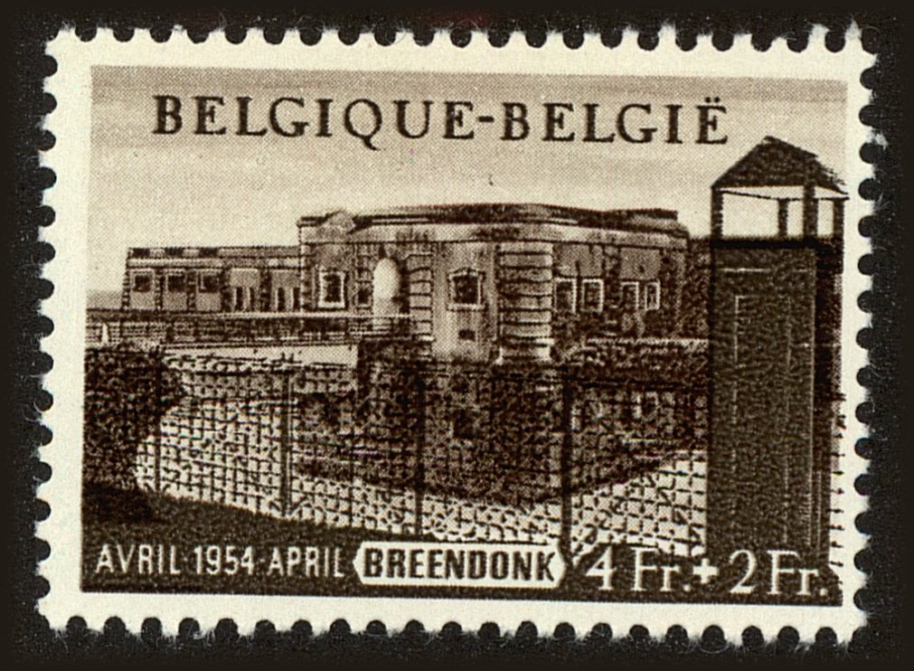 Front view of Belgium B559 collectors stamp