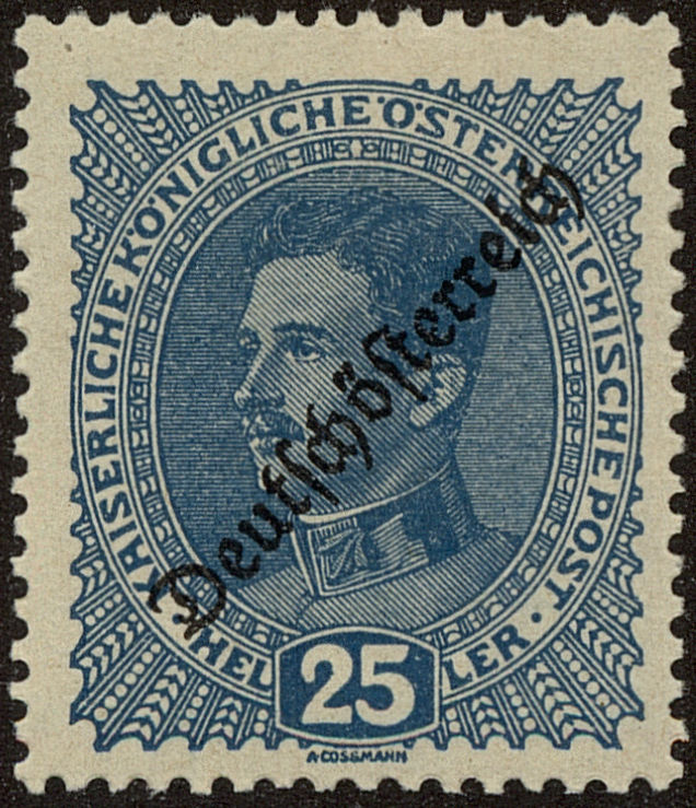 Front view of Austria 188 collectors stamp