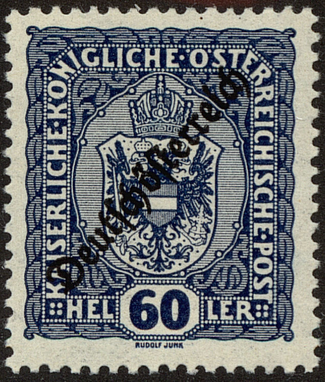 Front view of Austria 192 collectors stamp