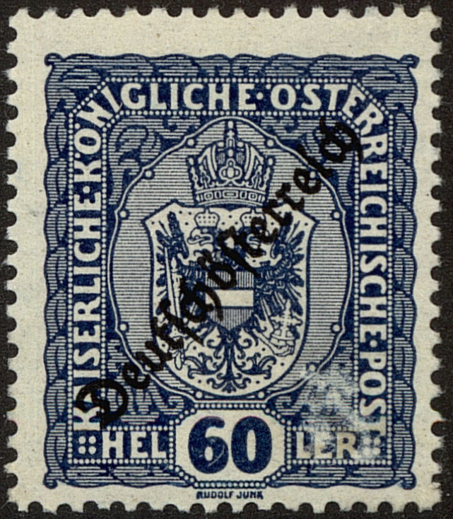 Front view of Austria 192 collectors stamp