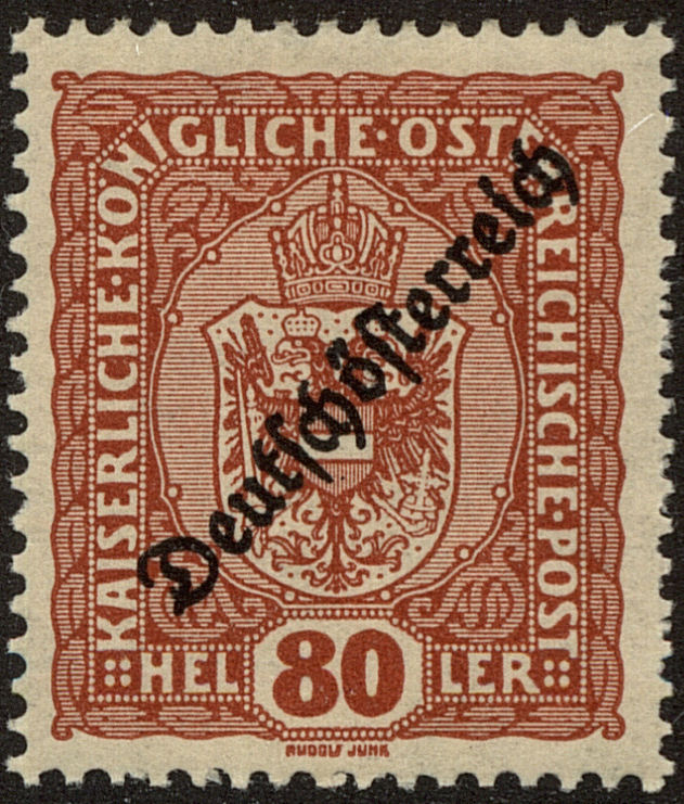 Front view of Austria 193 collectors stamp