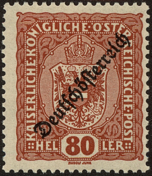 Front view of Austria 193 collectors stamp