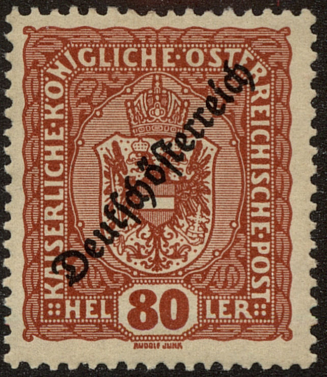 Front view of Austria 193 collectors stamp