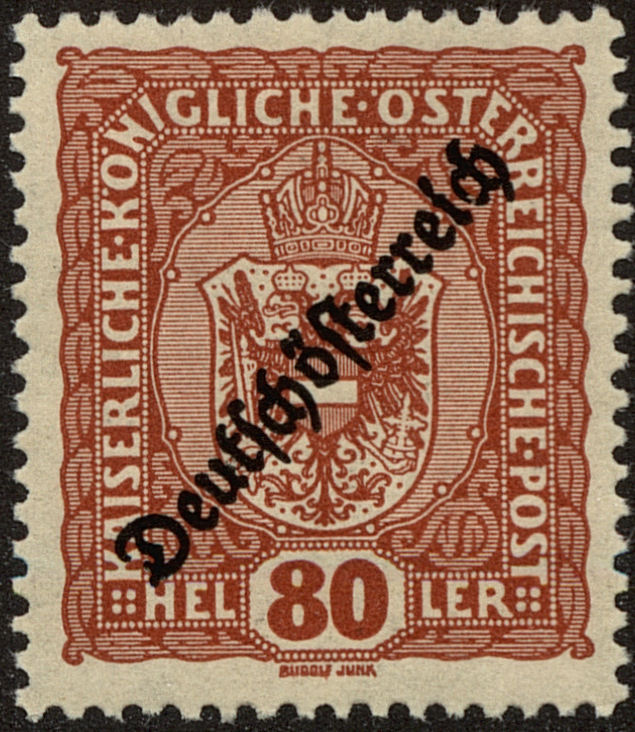 Front view of Austria 193 collectors stamp