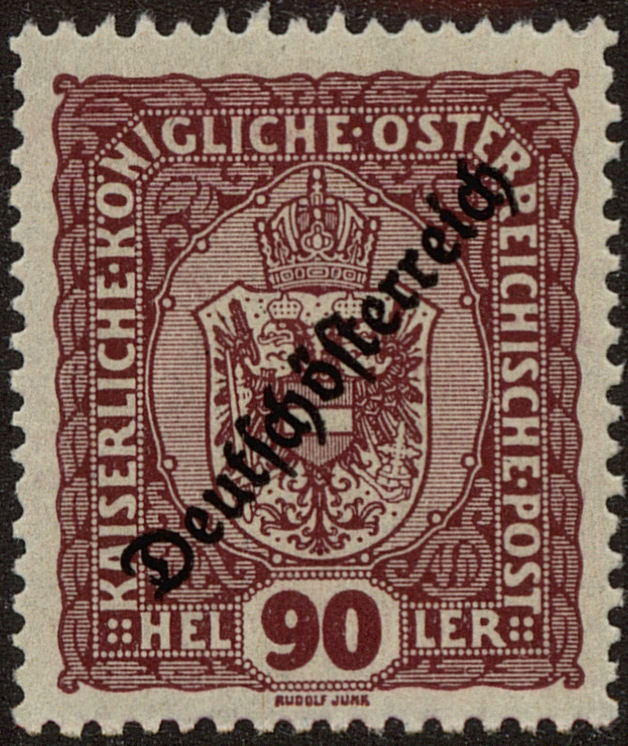 Front view of Austria 194 collectors stamp