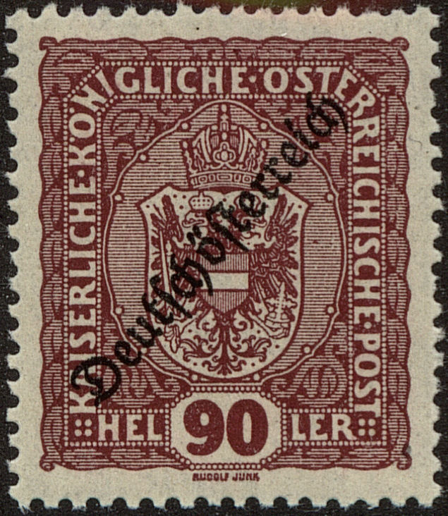 Front view of Austria 194 collectors stamp