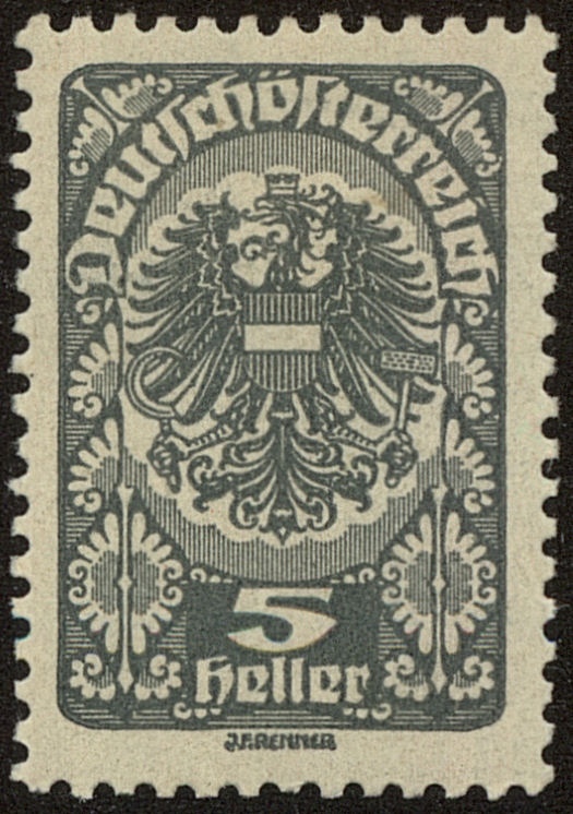 Front view of Austria 202 collectors stamp
