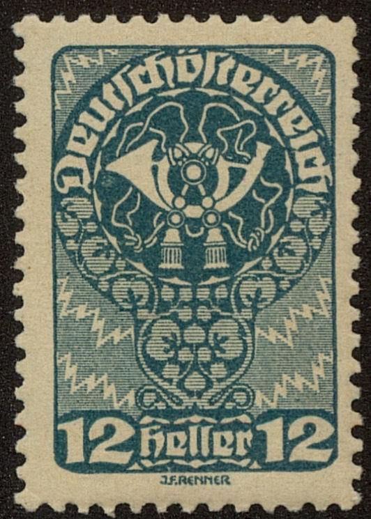 Front view of Austria 206 collectors stamp