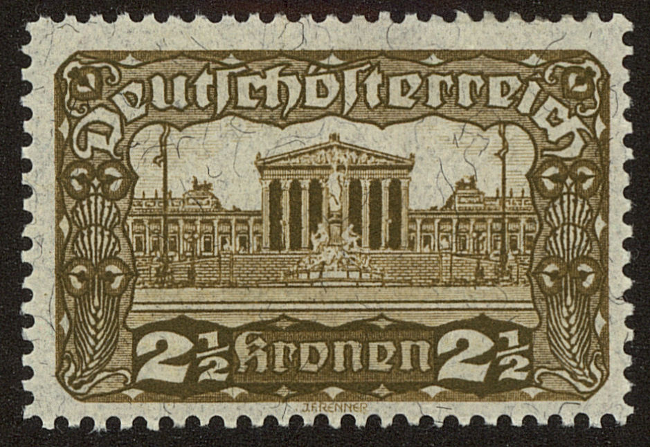 Front view of Austria 220 collectors stamp