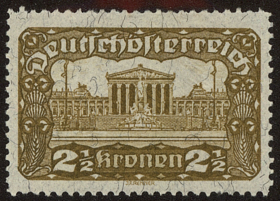 Front view of Austria 220 collectors stamp