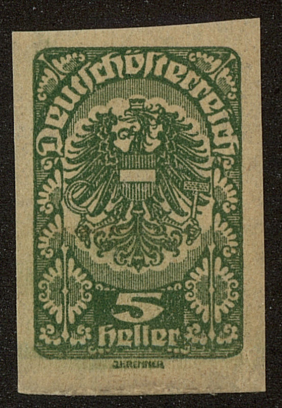 Front view of Austria 227 collectors stamp