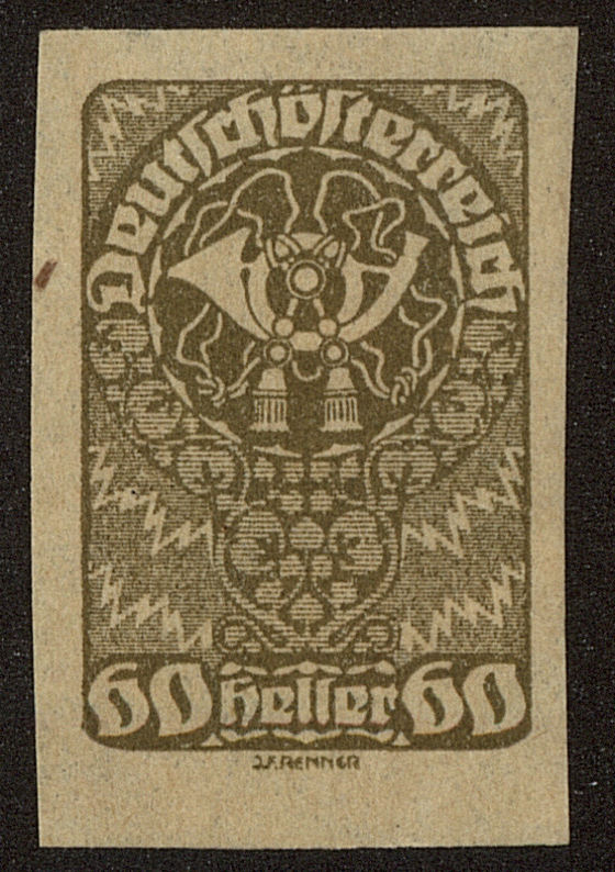 Front view of Austria 235 collectors stamp