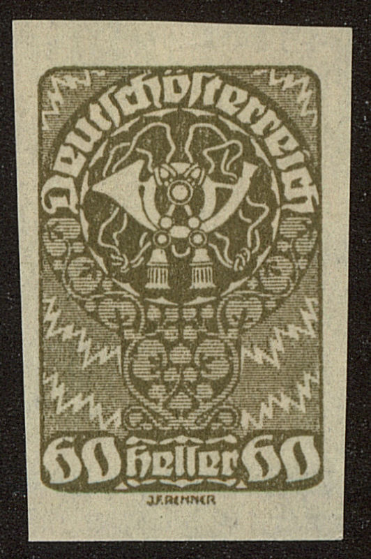 Front view of Austria 235 collectors stamp