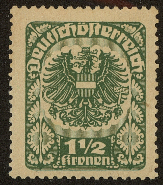 Front view of Austria 241a collectors stamp