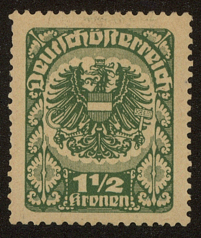 Front view of Austria 241a collectors stamp