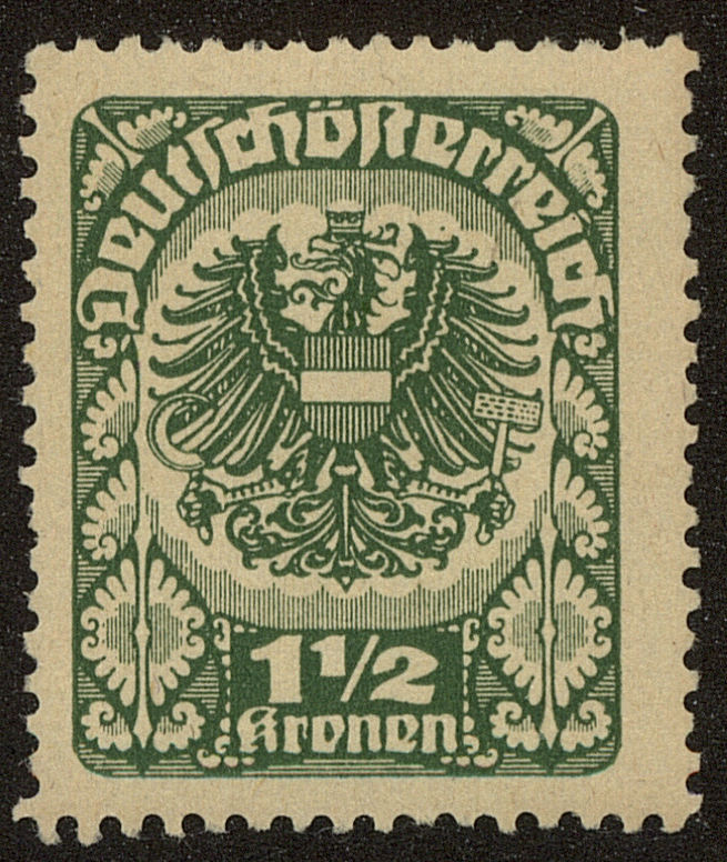 Front view of Austria 241a collectors stamp