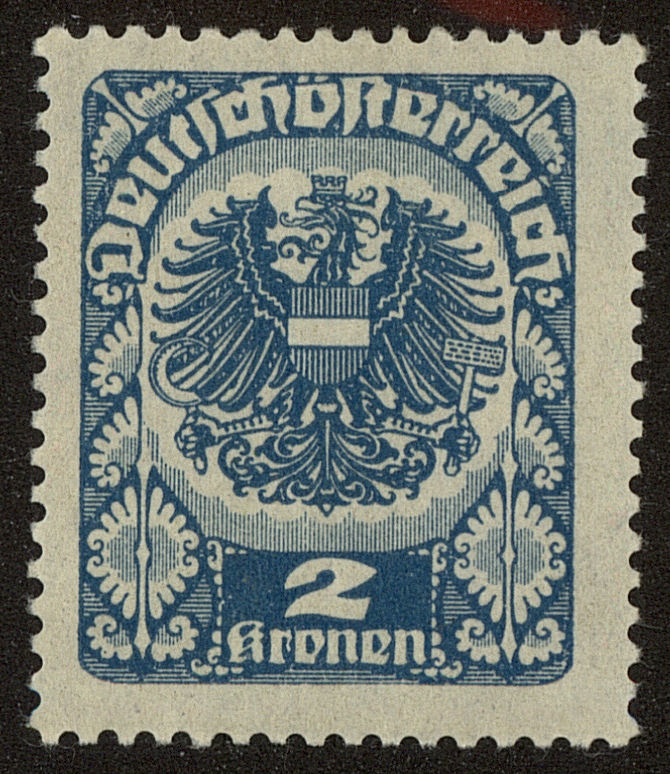 Front view of Austria 242 collectors stamp