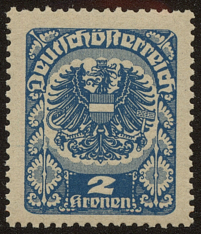 Front view of Austria 242a collectors stamp