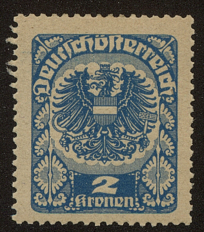 Front view of Austria 242a collectors stamp