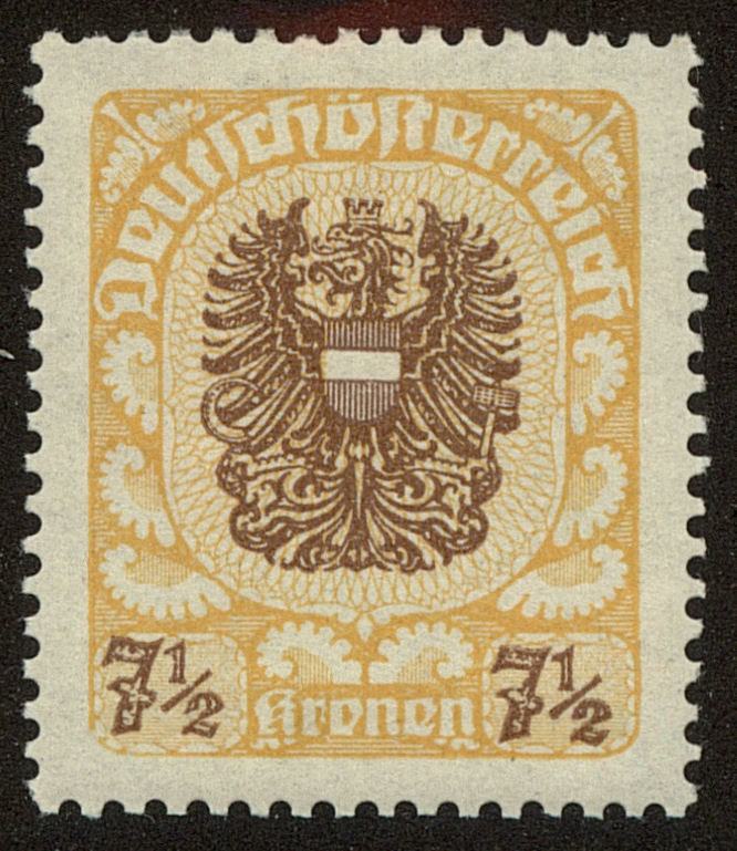 Front view of Austria 246 collectors stamp
