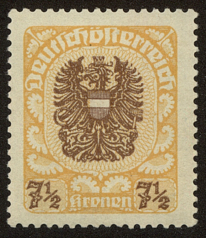 Front view of Austria 246 collectors stamp