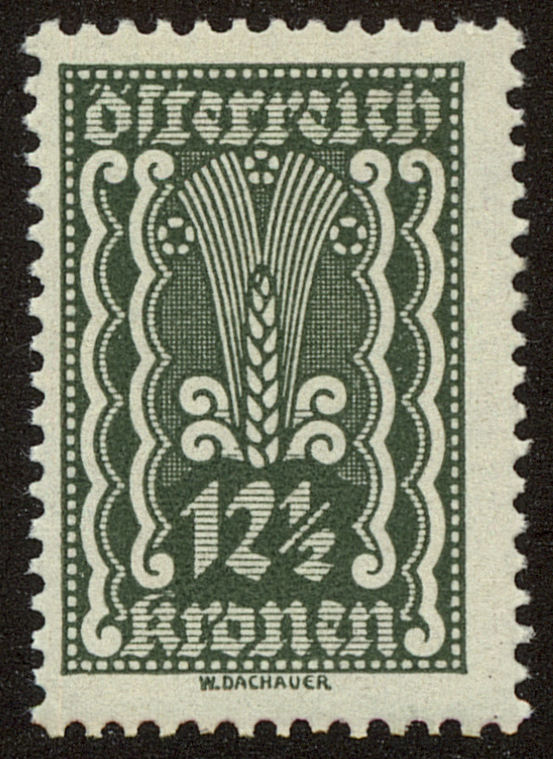 Front view of Austria 258 collectors stamp