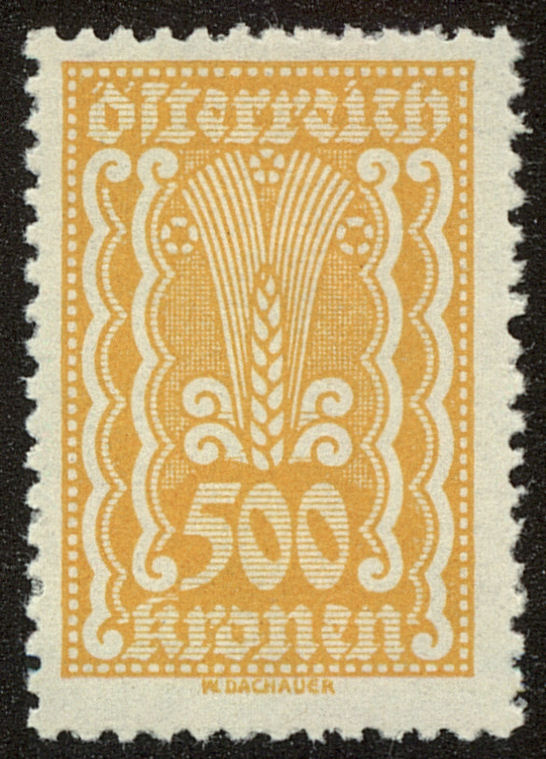 Front view of Austria 277 collectors stamp