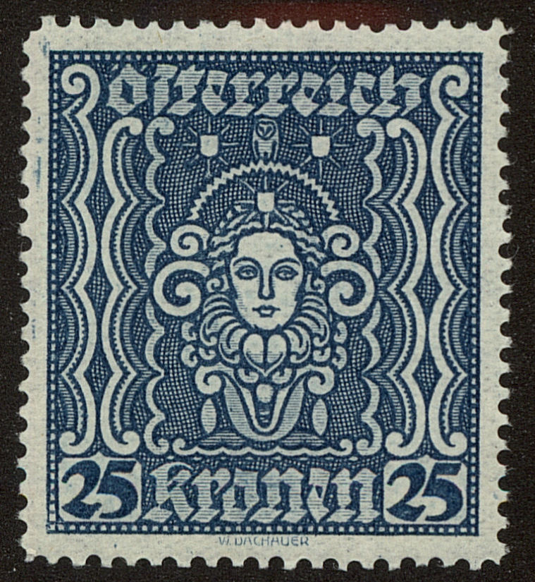 Front view of Austria 289 collectors stamp