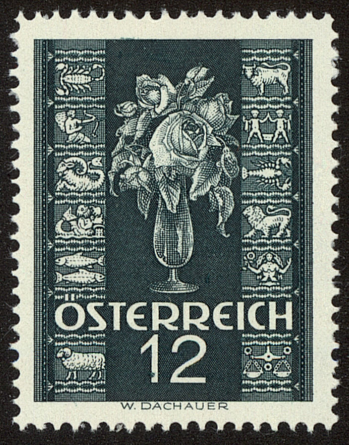 Front view of Austria 388 collectors stamp