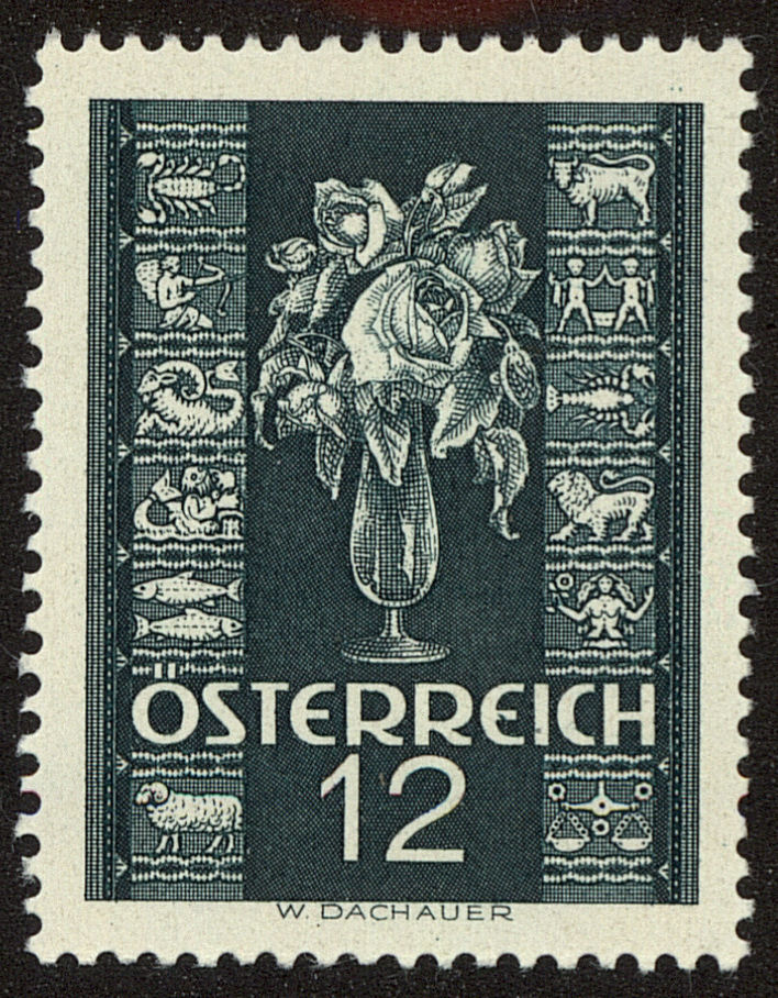 Front view of Austria 388 collectors stamp