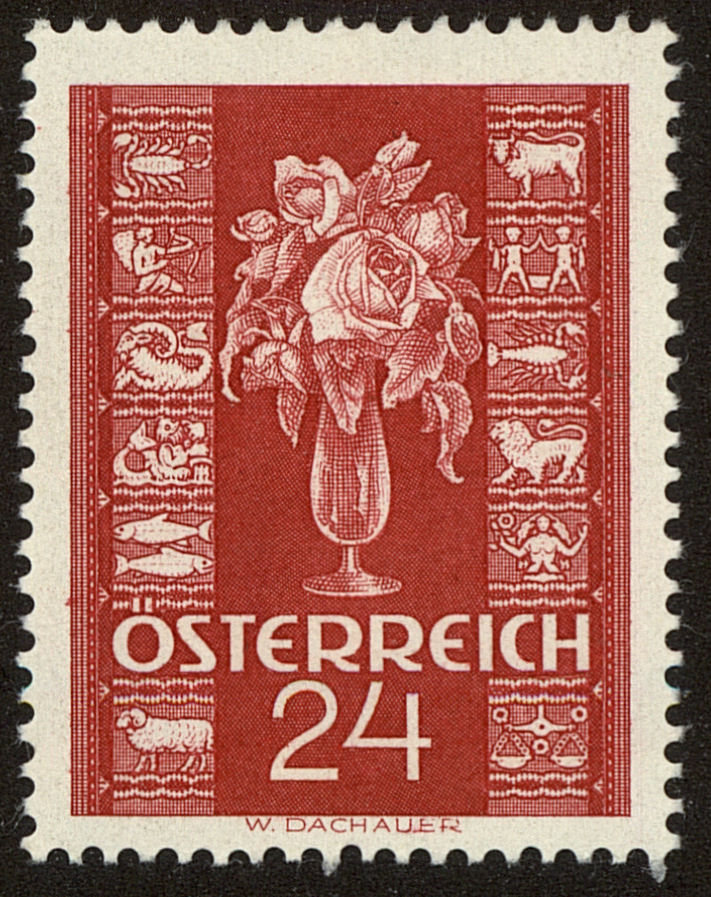 Front view of Austria 389 collectors stamp