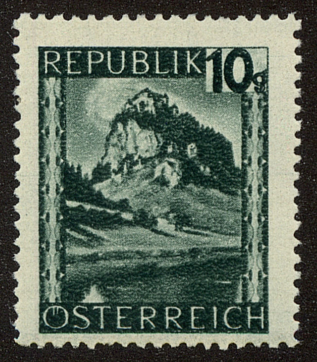 Front view of Austria 460 collectors stamp