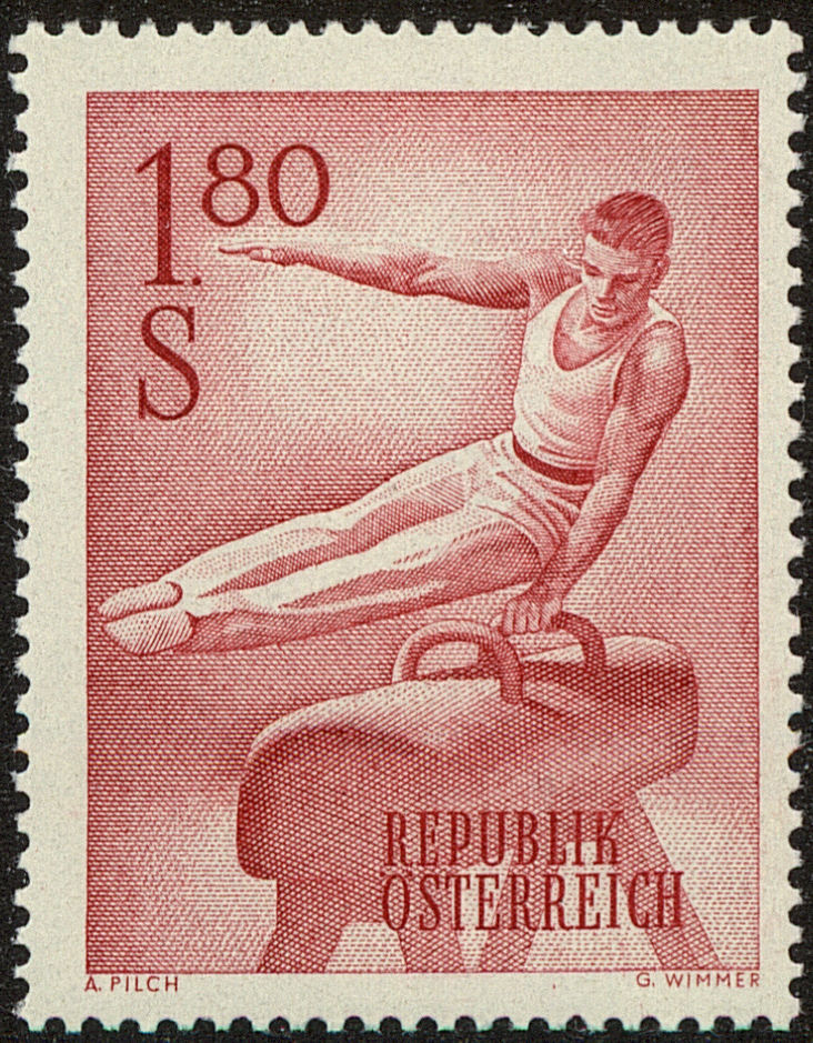 Front view of Austria 648A collectors stamp