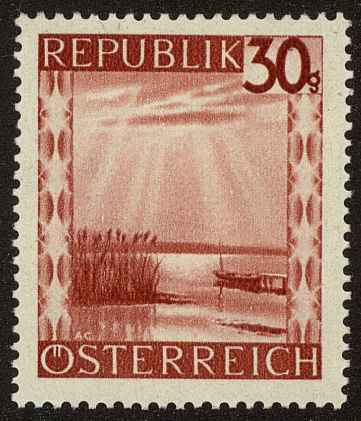 Front view of Austria 467 collectors stamp