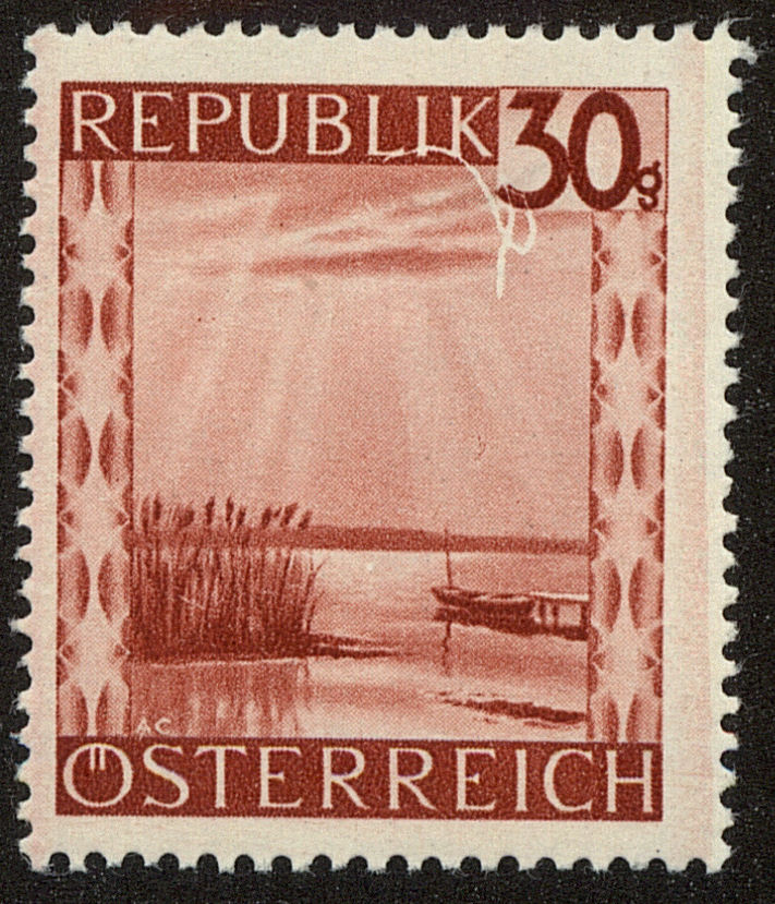 Front view of Austria 467 collectors stamp