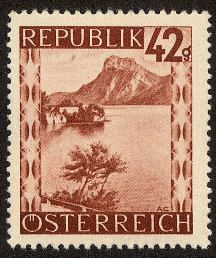 Front view of Austria 471 collectors stamp