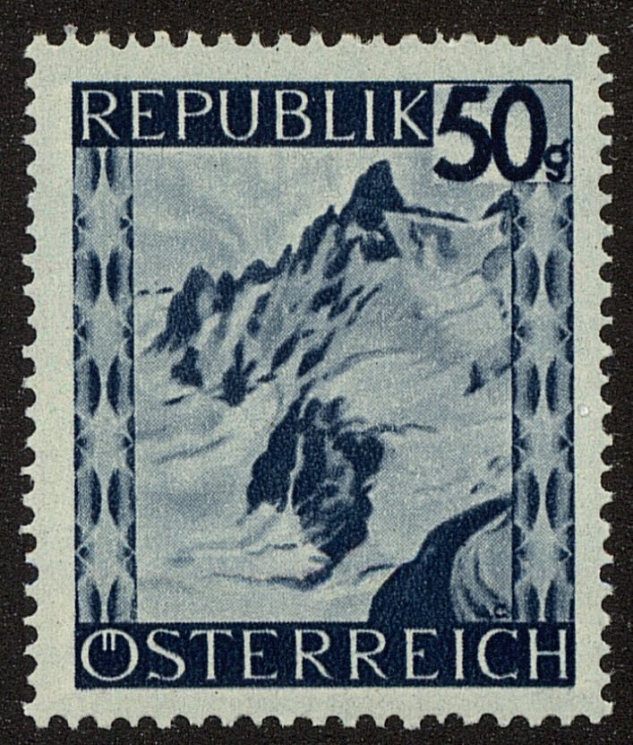 Front view of Austria 473 collectors stamp