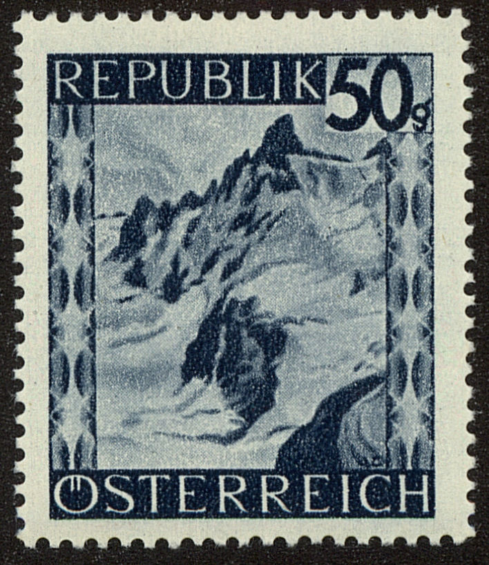 Front view of Austria 473 collectors stamp