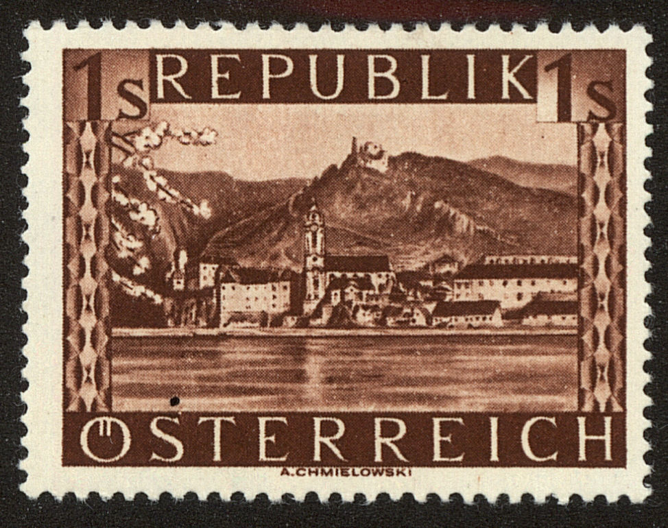 Front view of Austria 478 collectors stamp