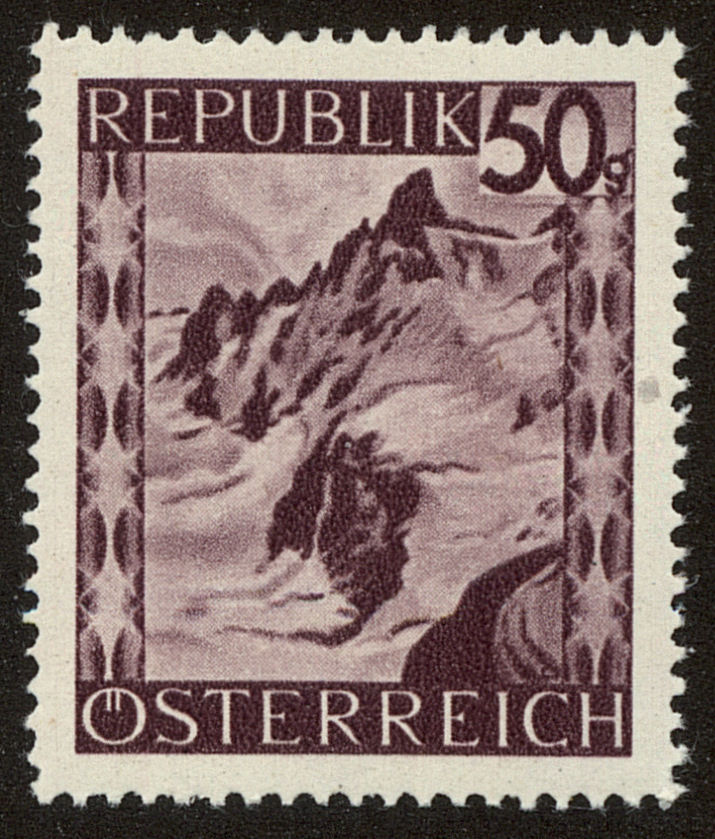 Front view of Austria 487 collectors stamp