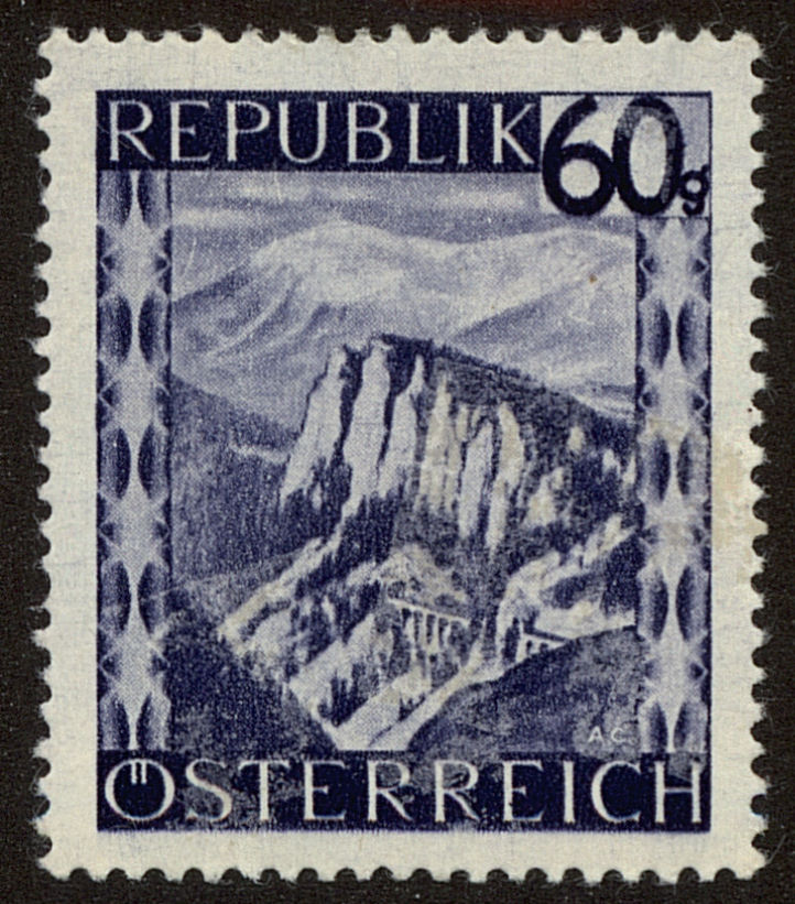 Front view of Austria 488 collectors stamp