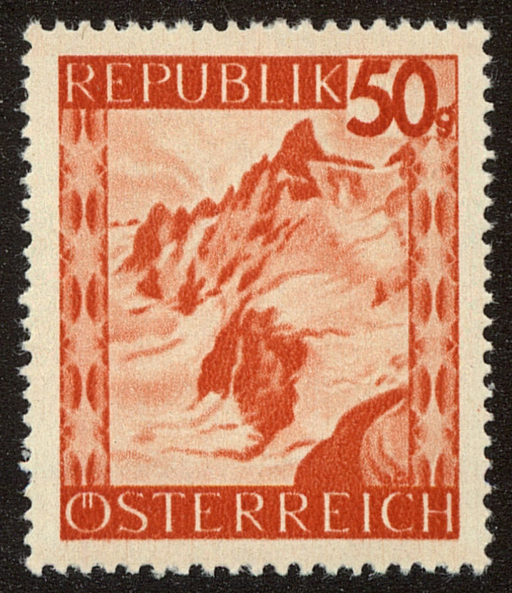 Front view of Austria 507 collectors stamp