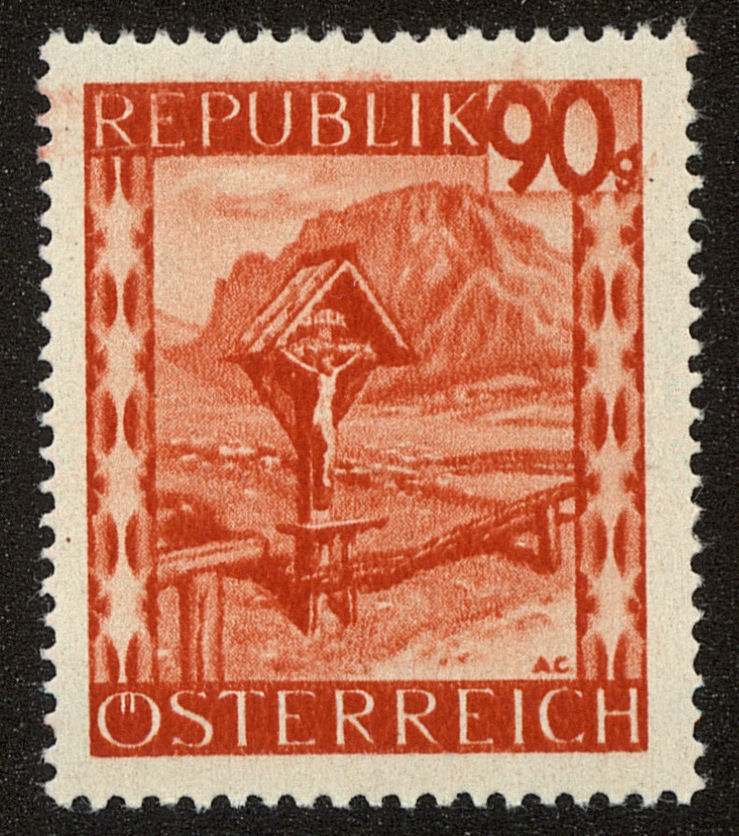 Front view of Austria 511 collectors stamp