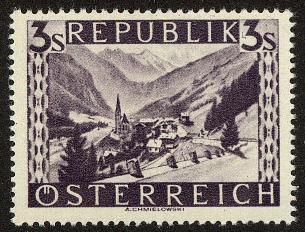 Front view of Austria 514 collectors stamp