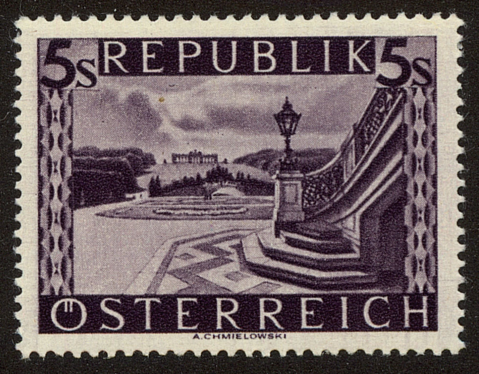 Front view of Austria 515 collectors stamp
